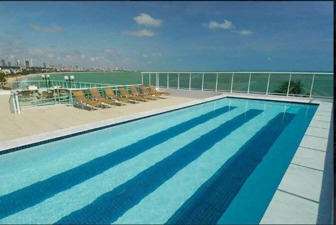 Apartament Flat Beira-Mar Blue Sunset João Pessoa Zewnętrze zdjęcie